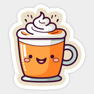 Latte Sticker